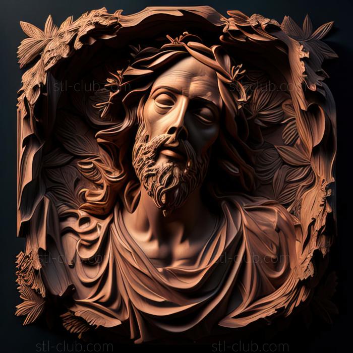 3D model st jesus (STL)